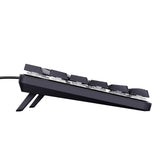 Mechanische Gaming-Tastatur Trust GXT 866 Torix (Schwarz, US-Layout (QWERTY), Huano Red, 100 %, RGB)