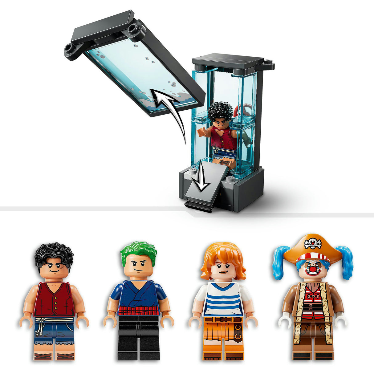 Lego One Piece 75637 Zirkuszelt von Buggy, dem Clown