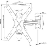 Neomounts von Newstar WL40S-840BL14 Wählen Sie die TV-Wandstonde aus