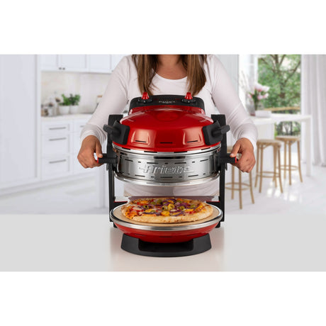 Ariete Doppel-Pizzaofen 0927 00 (rot)