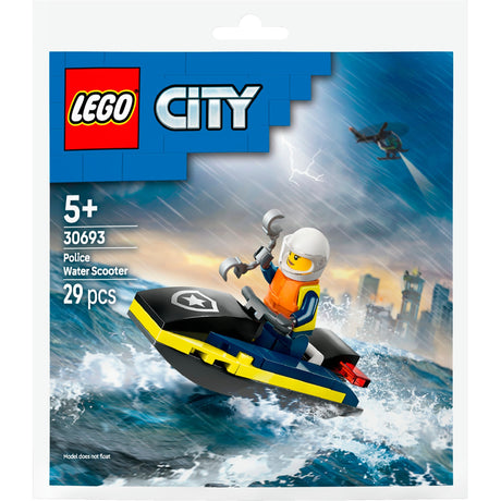 Lego 30693 Stadttasche Polizei-Wasserfahrzeug | 10 Stück