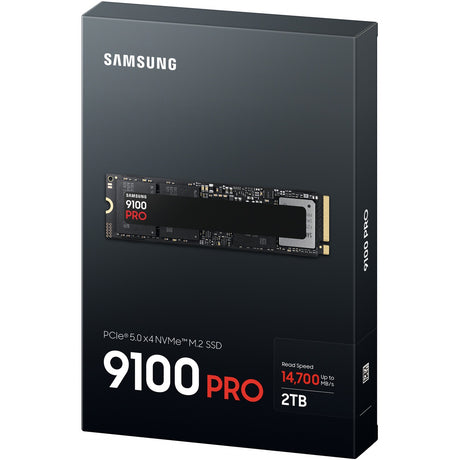 Samsung mz-vap2t0bw 9100 pro pcie® 5.0 nvme™ m.2 SSD – 2 TB, 2 TB, M.2, 14700 MB s