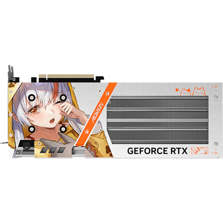 Gigabyte aorus geforce rtx 5060 ari 8g grafische kaart (wit, 3x displayport, 1x hdmi, dlss 4.5)
