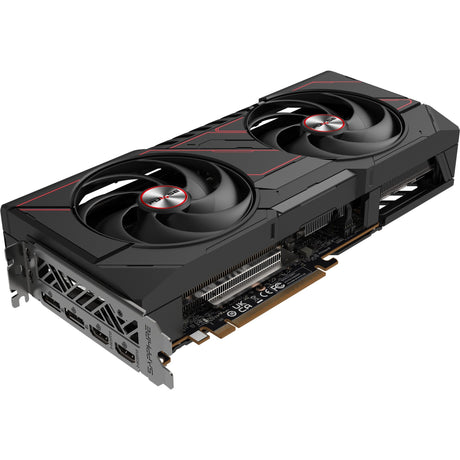 Sapphire Radeon RX 9070 Pulse Grafikkarte (schwarz, 2x Display Port, 2x HDMI, RDNA4)