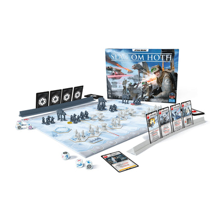 Asmodee Star Wars: Battle of Hoth Brettspiel (niederländisch, 2 - 4 Spieler, 30 Minuten, ab 8 Jahren)