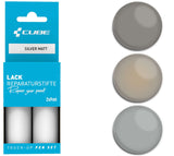 Cube Lackstift-Set silber matt