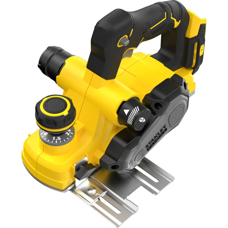 Stanley Fatmax V20 18 V bürstenloser Elektrohobel (schwarz gelb, Akku und Ladegerät nicht im Lieferumfang enthalten)