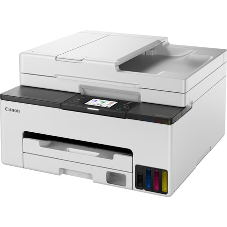 Canon maxify gx2051 All-in-One-Tintenstrahldrucker mit Faxfunktion (Weiß, Drucken, Kopieren, Scannen, Faxen, WLAN)