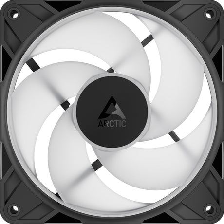Arctic P12 Pro Reverse A-RGB Gehäuselüfter (schwarz, 3 Stück, 120 x 120 x 27 mm, PWM)