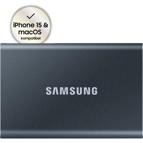 Externes Solid-State-Laufwerk T7 Titangrau 2 TB