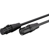 Goobay xlr-aansluitkabel (zwart, 15 meter)