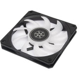 Silverstone Air Slimmer 120 ArGB Gehäuselüfter (schwarz, 120 x 120 x 15 mm, PWM)