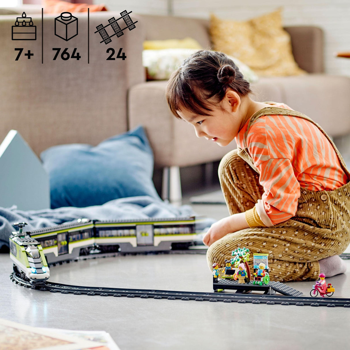 Lego City 60337 Express -Passagierzug