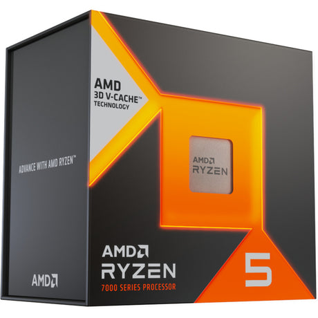 AMD Ryzen 5 7500x3D, 4,0 GHz (4,5 GHz Turbo Boost), Sockel AM5-Prozessor (entsperrt, verpackt)