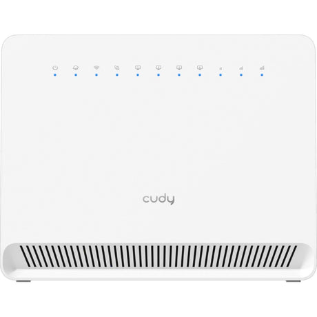 Cudy ac1200 wi-fi 4g lte-cat6 gigabit router lt700v mesh router (wit, mesh, app, nano simslot)