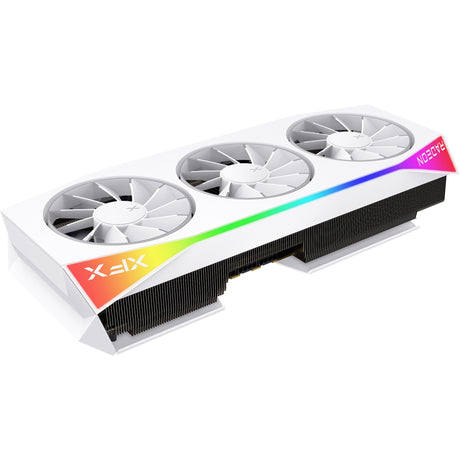 Xfx radeon rx 9070 xt oc mercury rgb magnetic air grafische kaart (wit, rdna4, gddr6, 3x displayport, 1x hdmi 2.1)