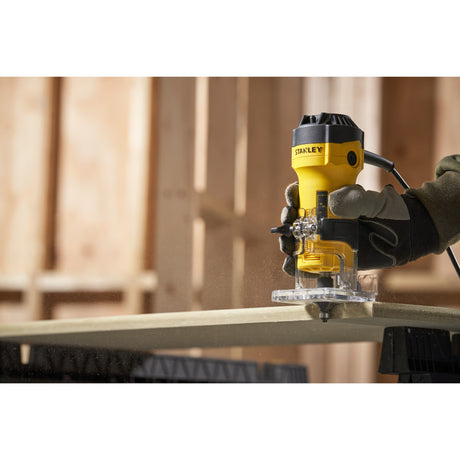 Stanley 550w Kantenfräsfräser (gelb schwarz)