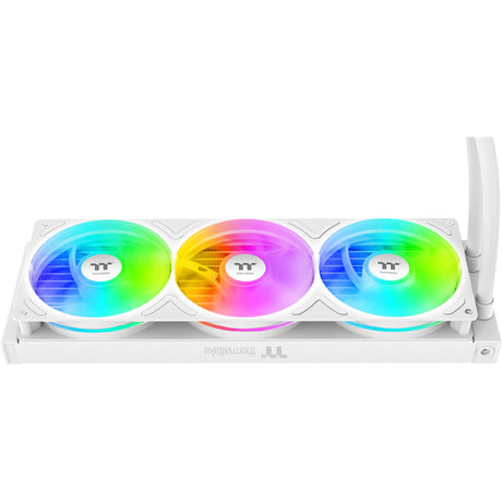 Thermaltake TH360-S V3 ARGB Sync AIO Flüssigkeitskühler – Snow Edition Wasserkühlung (weiß)