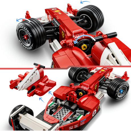 Lego icons ferrari f2004 en michael schumacher - 11375