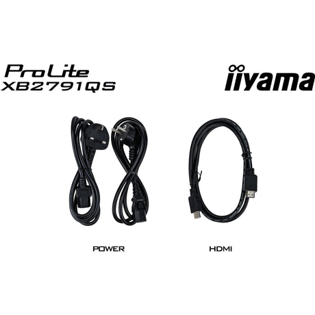 Iiyama Prolite xb2791qs-b1 27 Monitor (schwarz (matt), HDMI, Displayport, Audio)