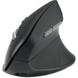 Kensington Pro Fit Ergo My630 EQ wiederaufladbare Maus (schwarz, 1000–2400 dpi, Bluetooth, 2,4 GHz)