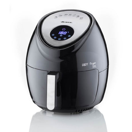 Ariete Airy Fryer XXL Heißluftfritteuse (schwarz, 2,5 kg | 5,5 Liter)