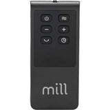 Mill Keramik-Heizlüfter fh1500black, 1500-Watt-Heizlüfter (schwarz)
