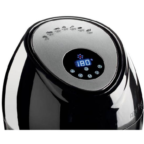 Ariete Airy Fryer XXL Heißluftfritteuse (schwarz, 2,5 kg | 5,5 Liter)