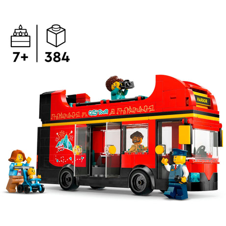 Lego City Touristischer roter Doppeldeckerbus – 60407