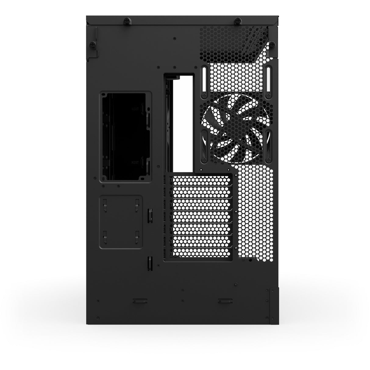 Nzxt h9 flow Midi-Tower-Gehäuse (schwarz (matt) | 2x USB-A | 1x USB-C | gehärtetes Glas)