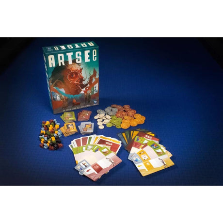 Europäisches Spielernetzwerk artsee Kartenspiel (englisch, 2 - 5 Spieler, 30 Minuten, ab 12 Jahren)