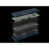 Keychron q16 he 8k magnetic switch keyboard (blauw, us lay-out (qwerty), ultra-fast lime, 65%, rgb, hot swap, 8k)