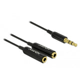 Delock -Kabel -Audio -Splitter -Stereobuchse männlich 3,5 mm> 2x s