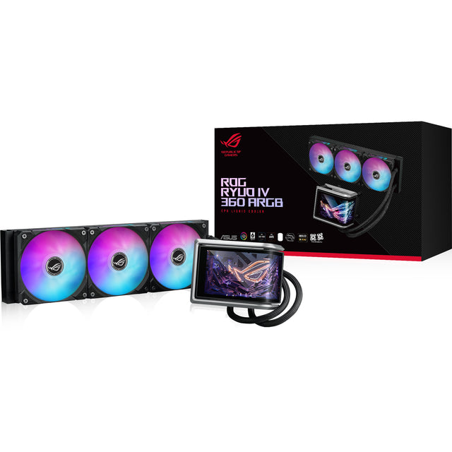 Asus rog ryuo iv 360 argb waterkoeling (zwart)