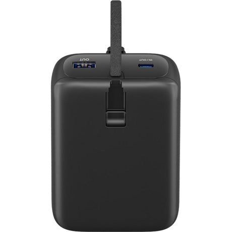 Goobay Powerbank 20.000 mAh – 30 W (schwarz, USB-C PD)