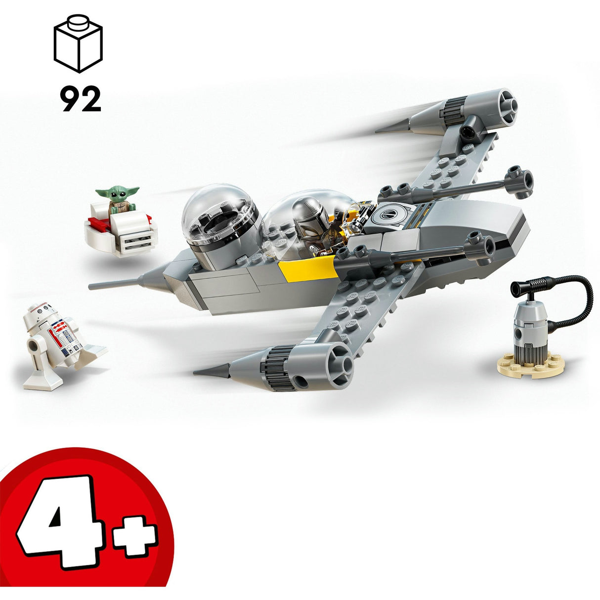 Lego Star Wars 75410 Mando und Grogus N-1 Starfighter
