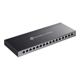 Tp-link omada sg2016p 16-poort gigabit smart switch (zwart, 8x poe+)