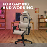 Trust GXT 723 Ruya bequemer Gaming-Stuhl aus Stoff