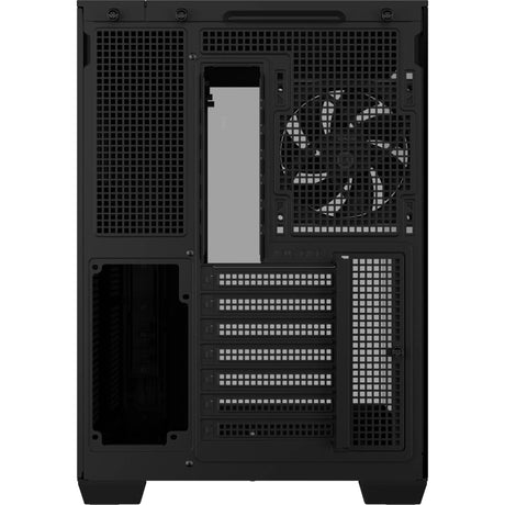 Asus a32 plus Midi-Tower-Gehäuse (schwarz | 2x USB-A | 1x USB-C | RGB | gehärtetes Glas)
