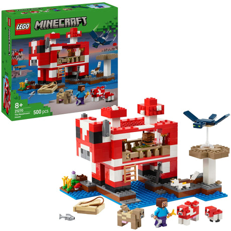Lego Minecraft Das Mooshroom-Haus – 21270