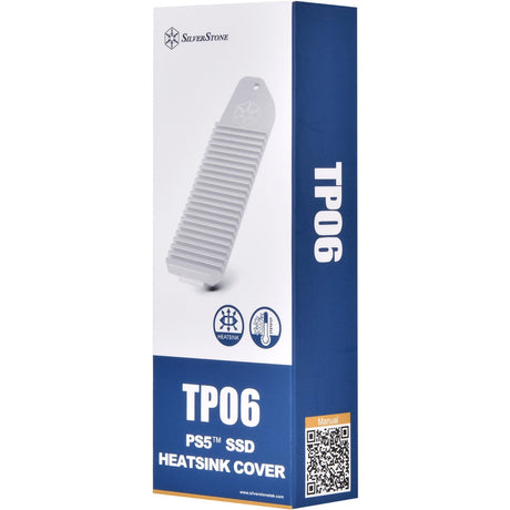 Silverstone TP06 Kühlkörper (Silber, für Playstation 5)