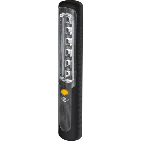 Brennerstuhl LED-Taschenlampe mit Akku, Handlampe mit Dynamo, zum Aufladen (mit 6 hellen SMD-LEDs und 9 Stunden Leuchtdauer)