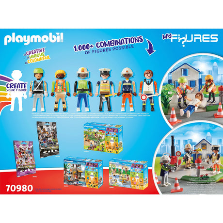 Playmobil-Figuren - Meine Figuren: Rettungsmission, Bauspielzeug (70980)