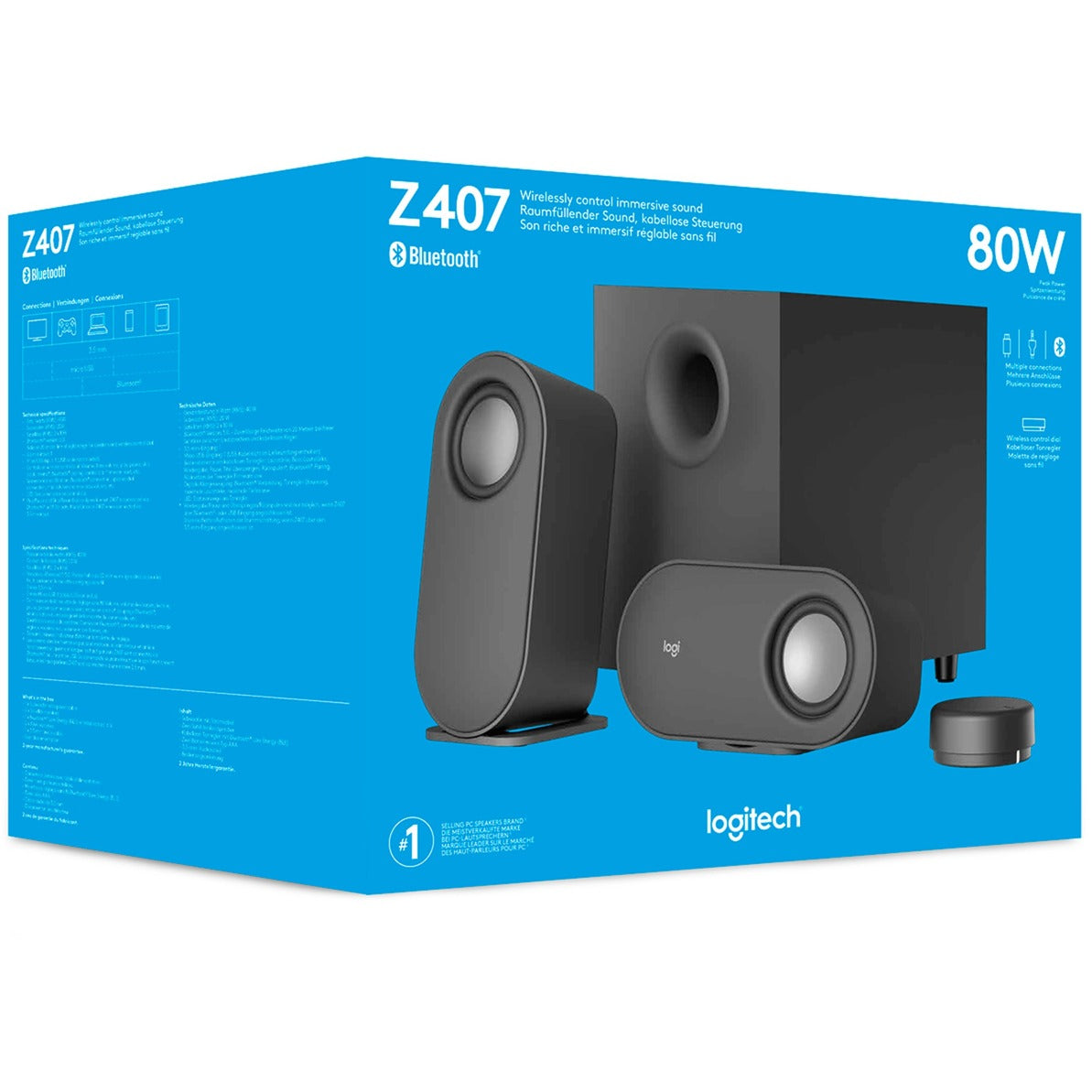 Logitech Logitech Z407 Bluetooth -Computerlautsprecher