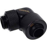 Alphacool Eiszapfen 13 10mm Klemmverschraubungsanschluss (schwarz, auf der Gewindeseite drehbar)