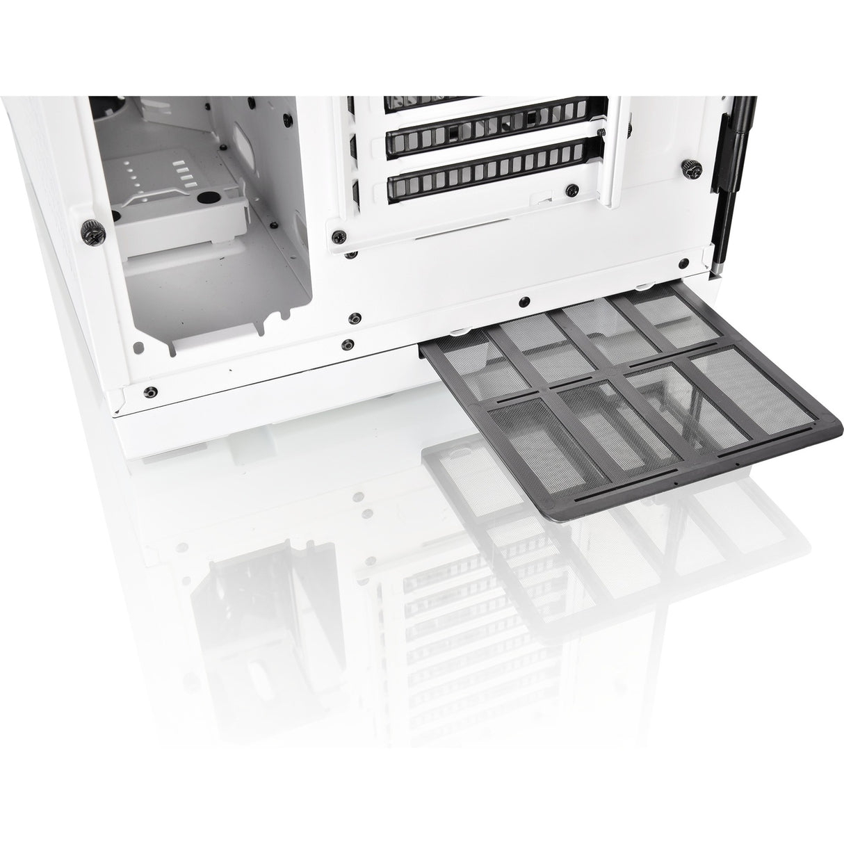 Thermaltake View 51 tg Snow Argb Edition Midi-Tower-Gehäuse (weiß | 4x USB-A | 1x USB-C | RGB | Fenster)