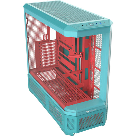 Thermaltake View 600 tg Mint Strawberry Big-Tower-Gehäuse (Mint Berry | 2x USB-A | 1x USB-C | gehärtetes Glas)