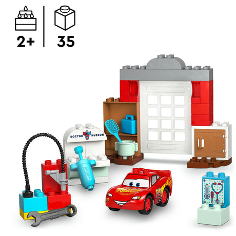 Lego Duplo Disney und Pixar Cars McQueens Besuch in Docs Garage – 10456