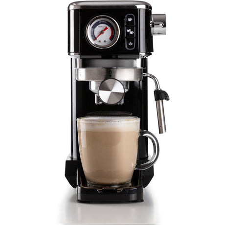 Ariete Moderna Espresso Slim 1381 12 Espressomaschine (schwarz)