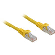 Sharkoon Netzwerkkabel SFTP, RJ-45 mit Cat.6a (gelb, 3 Meter, halogenfrei)
